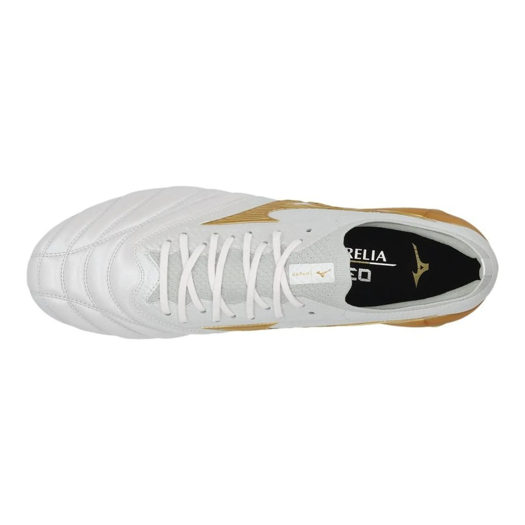 Mizuno Morelia Neo IV Beta Made in Japan FG Bright Gold - White/Gold Cool Gray