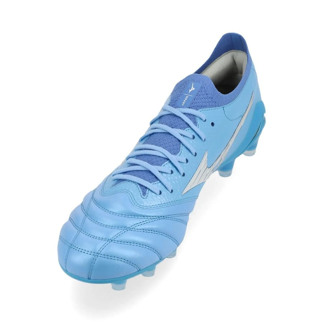 Mizuno Morelia Neo IV Beta Made in Japan FG Unity Sky - Celeste/White/Ultramarine