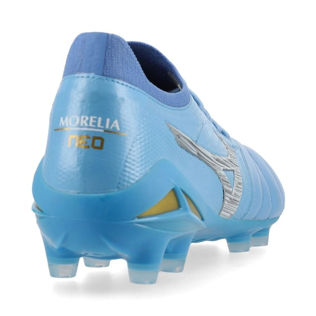 Mizuno Morelia Neo IV Beta Made in Japan FG Unity Sky - Celeste/White/Ultramarine