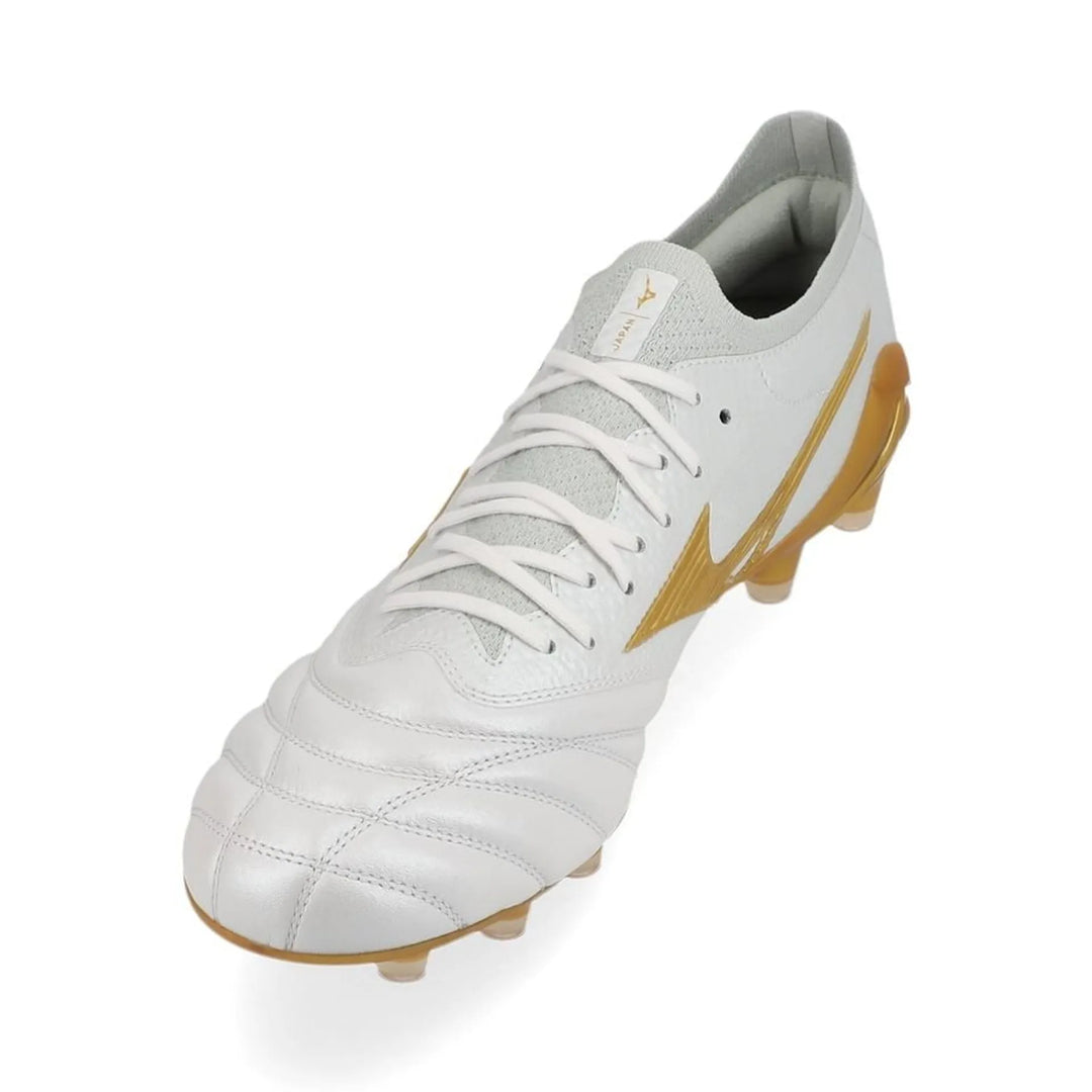 Mizuno Morelia Neo IV Beta Made in Japan FG Bright Gold - White/Gold Cool Gray