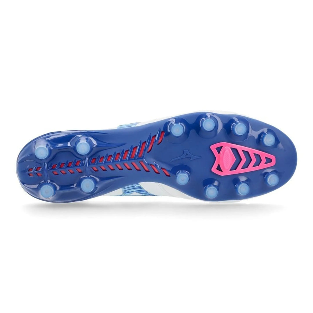 Mizuno Morelia Neo IV Beta Made in Japan FG Urban Electric - White/Tanager Turquoise/Pink