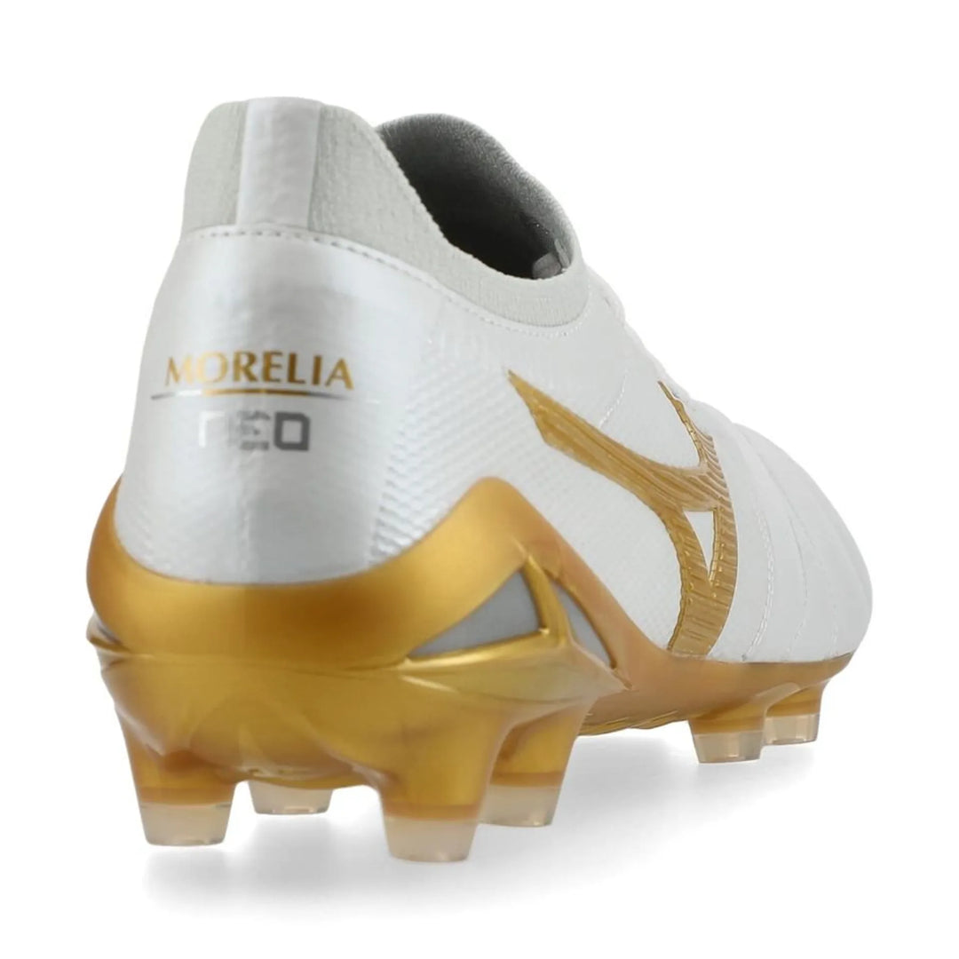 Mizuno Morelia Neo IV Beta Made in Japan FG Bright Gold - White/Gold Cool Gray