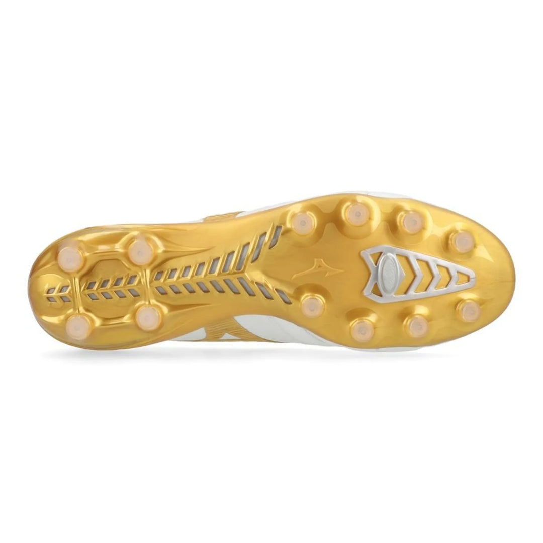 Mizuno Morelia Neo IV Beta Made in Japan FG Bright Gold - White/Gold Cool Gray